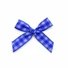 Cinta Versátil de Moda de Lujo 1 cm Moño a Cuadros Cinta de Satén de Alta Calidad Accesorios para Ropa Decoración de Caja de Regalo