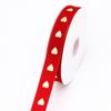 Cinta de Terciopelo Navideño Estampado en Caliente de 25 mm Material para Lazo Navideño DIY Hecho a Mano Accesorios de Decoración para Árbol de Navidad Estampados en Caliente