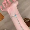 Pulsera Popular de Margarita y Perla de Xiaohongshu para Mujer, Exquisita y de Alta Gama, Moderna, Estilo Sencillo y Fresco, Joyería de una Pieza para Mayorista