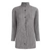 Blusa plisada de manga larga Miyake, camisa lisa simple para mujer, estilo coreano, holgada, nueva 2026, Tencel, de un solo botón, ropa para mujer