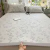 Clase de Verano a Pe Etileno Fresco Jacquard Haba de Hielo Esterilla Juego de Tres Piezas Compuesto de Gama Alta Lavable a Máquina Aire Acondicionado Esterilla Suave