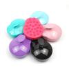 Massageador Escova de Shampoo de Silicone em Forma de Abóbora, Escova Doméstica, Ferramenta de Massagem, Pente Coreano Portátil Estilo Abóbora Redonda