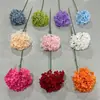 72 Peças de Flores Artificiais de Hortênsia, Flores de Seda, Flores Artificiais de Plástico, Decorações de Alto Padrão para Sala de Estar, Arranjos Florais de Casamento