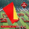 Bandera roja y amarilla de doble cara para actuación en jardín de infantes, bandera roja con mástil, accesorios para el escenario, bandera para actuación infantil, bandera roja pequeña, accesorios de baile