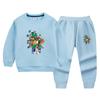 Traje de otoño para niño 2022 primavera y otoño ropa para niños suéter para niños pantalones deportivos conjunto casual de dos piezas entrega de una pieza