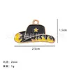 Pulsera Colgante Pequeño de Vaquero Occidental Collar Accesorios de Joyería DIY Pintura al Óleo Caballo Sombrero Cabeza de Toro Botas Colgante de Gato