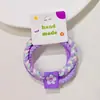 Set de Gomas Elásticas de Caucho de Alta Elasticidad para Mujeres para Atarse el Cabello, Sencillas y Duraderas, Cuerda para el Cabello No Dañina, Cuerda para Cola de Caballo Alta, Venta al por Mayor de Accesorios para el Cabello