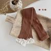 Leggings con Ribete de Encaje para Niñas, Medias para Niñas de Primavera y Otoño, Medias Versátiles de Nueve Puntos para Bebé Niña para Usar como Ropa Exterior, Estilo Delgado para Primavera y Otoño