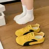 Zapatillas Retro Estilo Gat para Mujer, Nuevas de Invierno 2026 Versátiles Deportivas Casuales, Cómodas Zapatillas Blancas