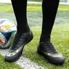 Zapatillas de fútbol de alta gama para cross-country con tacos AG talla grande 45 46 47 estudiantes niños entrenamiento de uña rota