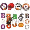 Adornos de Artesanía de Madera Transfronterizos Adornos de Calabaza de Halloween Adornos del Festival de los Fantasmas Accesorios de Decoración para Fiestas de Bar Nuevo para Fiestas