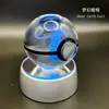 Adorno de Bola de Cristal de Elfo de Bolsillo 3D Pichu Bulbasaur Periférico de Pokemon Regalo de Cumpleaños
