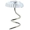 Saco de Suprimentos com Agulha Espiral Transparente de Aço Inoxidável Clip para Capa de Edredom Doméstica Alfinete Fixo para Saia de Cama Capa de Sofá Parafuso Torcido