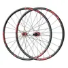 Juego de ruedas de liberación rápida para bicicleta de montaña 26/27.5/29 pulgadas tiro recto 4 rodamientos sellados (Peilin) freno de disco 6 trinquetes 11/12 velocidades