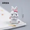 Decorações de bolo mousse emoji para o Festival do Meio do Outono de 2026, figuras de coelho Miffy para bolos da lua, inserções de placa redonda com nuvens auspiciosas para o Festival do Meio do Outono