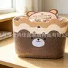 Contenedor de bolígrafos nuevo creativo de dibujos animados portalápices lindo portalápices para niños y niñas caja de almacenamiento de papelería para estudiantes