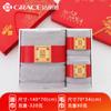 Jieliya toalla toalla de baño caja de regalo juego de tres piezas algodón puro hogar boda regalo de agradecimiento compra grupal toalla