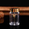 Botella Cápsula Medicina y Producto para el Cuidado de la Salud Botella Acrílica de Doble Capa a Prueba de Luz Personalizada Botella Redonda Engrosada para Empaque de Dulces en Tableta