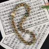 Pulseira de Sândalo Verde Original Feminina Mori Estudantes Brincam Contas de Buda Sândalo Lótus Círculo Único Pulseira de Juiz