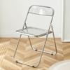 Silla Plegable de Plástico para Uso Doméstico, con Respaldo, Popular para Sesiones de Fotos, Silla de Comedor para Dormitorio, Silla de Oficina para Conferencias, Silla Plegable para Exterior
