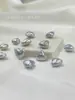 Perla Mabe Tianyu Barroca Imitación Japonesa Alto Brillo Bombilla Pequeña Espejo Agujero Recto Accesorios de Perlas DIY Shijia