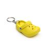 Regalo mayoreo personalidad creativa mini pantuflas colgante de pareja colgante para bolsa de coche simulación zapatos con agujeros llavero