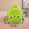 Bolsa de Peluche Kuromi Sanrio Linda al por Mayor, Bolsa Portátil de Muñeca para Maquillaje, Muñeco para Máquina de Garra Infantil, Regalo de Cumpleaños