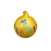 Bolas de Natal de Vidro Estilo Novo Transfronteiriças Enfeites de Árvore de Natal Personalizados Adesivos Bolas de Natal de Vidro Decoração de Natal Enfeites Pendentes