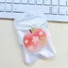Soporte de airbag para teléfono INS de dibujos animados lindo, retráctil, desmontable, giratorio, soporte perezoso de acrílico de frutas de verano