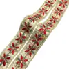 Novos Acessórios de Roupa Bordados Estilo Étnico com Lantejoulas Multicor Renda Cheongsam Vestido de Performance Dinastia Han Acessórios DIY