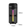 Altavoz Doble Sing-E Zqs4293 de 4 pulgadas Bluetooth Audio Subwoofer Portátil para Exteriores Pequeño de Larga Duración