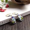 Pendientes de mariposa nuevos y distintivos, de estilo étnico chino, estilo retro, combinables con todo, al por mayor.