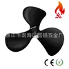 Accesorios para Ventilador de Chimenea Hoja de Ventilador de Aleación de Aluminio Completa 3 Aspas/8 Aspas Moldeo por Estampado 8 Colores Disponibles