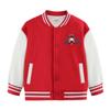 Ropa de Abrigo para Niños, Uniformes de Béisbol de Otoño para Niños, Nuevos Tops de Terciopelo para Niños Pequeños de Otoño e Invierno 2025, Ropa Charles