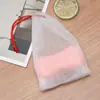 Malla espumadora para limpiador facial, malla espumadora para jabón artesanal, bolsa para jabón, red para jabón, red de almacenamiento para jabón facial y de baño, bolsa de malla espumadora