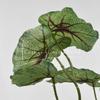 10 Hojas de Taro Artificiales, Plantas Verdes Simuladas, Arreglos Florales para Salones de Bodas, Decoración del Hogar, Decoraciones de Mesa, Flores Artificiales