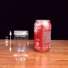 Frasco de Plástico Transparente para Alimentos Frutos Secos Grano Snack Miel Frasco Sellado Botella de Plástico de Boca Ancha Pet Té Aromático Caramelo Frasco de Plástico