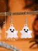 Pendientes Colgantes Personalizados de Fantasma de Halloween Estilo Europeo y Americano Transfronterizos Pendientes de Fiesta para Mujer Regalos Venta al por Mayor