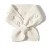 100% Cachemira Otoño/Invierno Nuevo Estilo para Mujer Corazón de Melocotón Corazón de Amor Cruzado Cuello Espeso Protección Cálido Tejido Bufanda Pequeña Calentador de Cuello