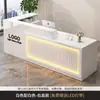 Mostrador de Caja, Barra de Bar, Tienda de Ropa, Salón de Belleza Simple Moderno de Lujo Ligero, Recepción de Hotel, Mostrador de Recepción de Empresa
