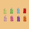 Accesorios Acrílico Oso Animal Colgante Hecho a mano DIY Material Pulsera Collar Pulsera Pequeño Colgante