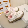 Zapatos Deportivos para Niñas 2026 Más Terciopelo Cálidos Lindos Bordado Cuadros Lazo Suela Suave Antideslizante Otoño/Invierno Nuevo Dulce