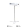 Mesa de Cabeceira Mini de Madeira Maciça, Estreita e Pequena, 20cm, Mesa Lateral Moderna Simples para Sofá, Armário de Cabeceira, Armazenamento Criativo para Espaços Pequenos
