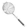 Colador de Acero Inoxidable 304 Cesta para Freír Doméstica Malla Filtro de Fugas Malla Cesta para Freír Colador de Cocina Malla Cuchara para Cocinar Fideos
