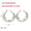 Pendientes de acero de titanio transfronterizos de Amazon de alto diseño para mujer pendientes de acero inoxidable pendientes de moda Joker pendientes al por mayor comercio exterior