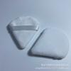 Puff Triangular Super Macio para Dedos Pó Solto Pó de Fixação Esponja Cushion Puff Veludo Cristal Conjunto Puff de Maquiagem Flocado Transfronteiriço