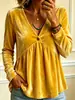 2026 Nuevo top de punto suelto de color liso, moda casual de manga larga con cuello en V para mujer, transfronterizo europeo y americano, Amazon