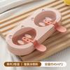 Molde de helado con nariz de cerdo DIY silicona suave casero paleta paleta herramienta de molienda hogar helado para niños palito de queso