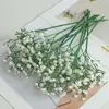 Atacado de flores gypsophila artificiais de haste única para vendas transfronteiriças, usadas como adereços de foto, ornamentos decorativos e decorações de casamento.