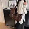 Bolso Tote Europeo y Americano Transfronterizo Otoño e Invierno Nuevo Bolso Grande de Alta Capacidad para Viajar al Trabajo Hombro Cruzado Bolso de Mujer